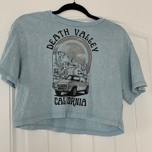 Cropped, Death Valley tee.